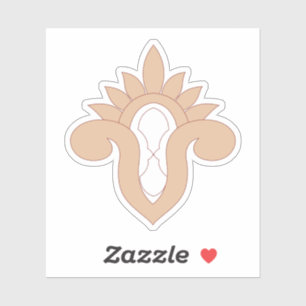 Custom-Cut Vinyl Sticker