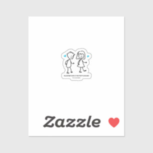 Custom-Cut Vinyl Sticker