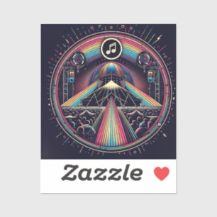 Custom-Cut Vinyl Sticker