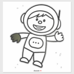 Custom-Cut Vinyl Sticker