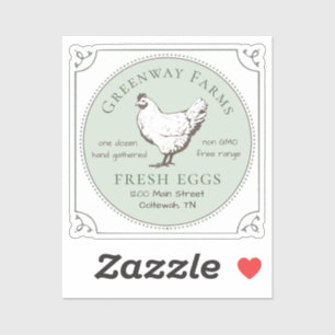 Custom-Cut Vinyl Sticker