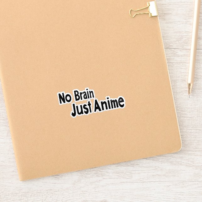 Custom-Cut Vinyl Sticker (Notebook)