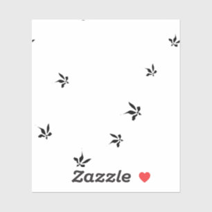 Custom-Cut Vinyl Sticker