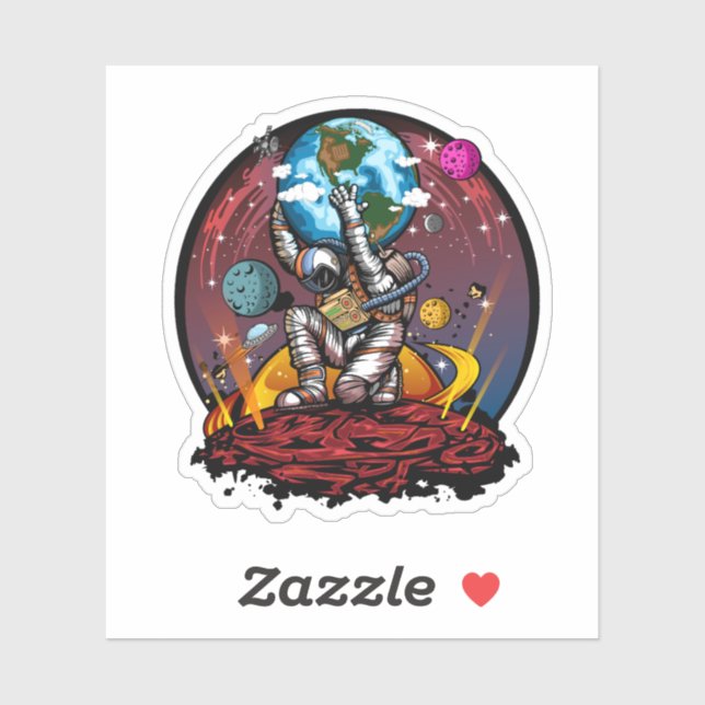 Custom-Cut Vinyl Sticker (Sheet)