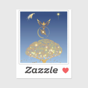 Custom-Cut Vinyl Sticker