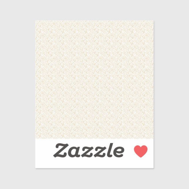 Custom-Cut Vinyl Sticker (Feuille)