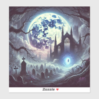 Custom-Cut Vinyl Sticker