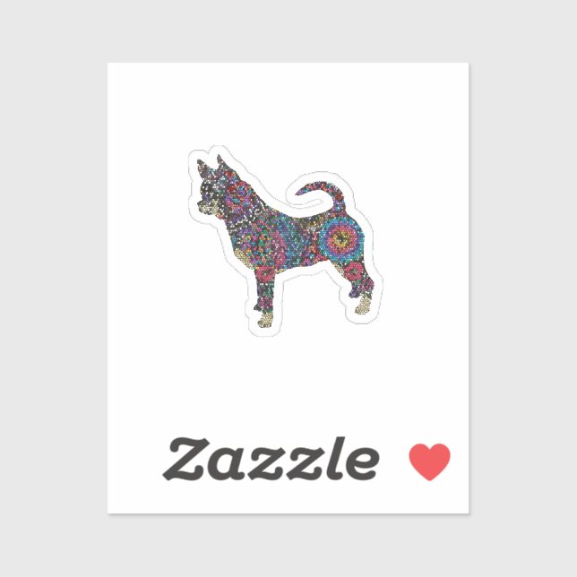 Custom-Cut Vinyl Sticker (Feuille)