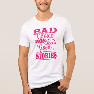 Custom-Cut Vinyl Sticker Tri-Blend Shirt
