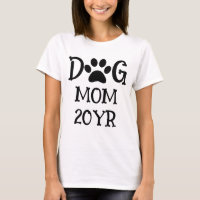 Custom cute dog lover paw print-dog mom