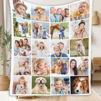 Custom Cute Family 20 Photos Collage Simple