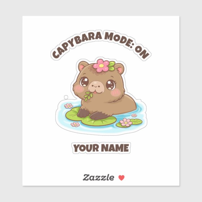 Custom Cute Kawaii Capybara Mode (Sheet)