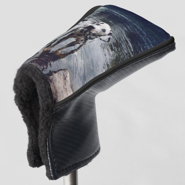 Custom Cute Pet Friend Photo Upload Dog Image Golf Head Cover (3/4 Front)