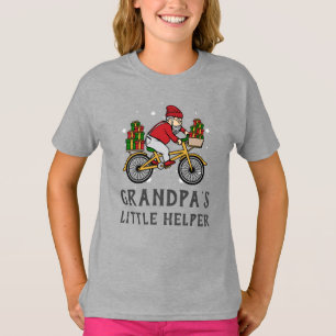 Custom Cyclist Christmas Matching Family T-Shirt