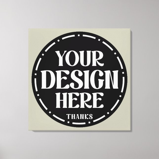 Custom Dad Appreciation gift Design Canvas Print (Front)