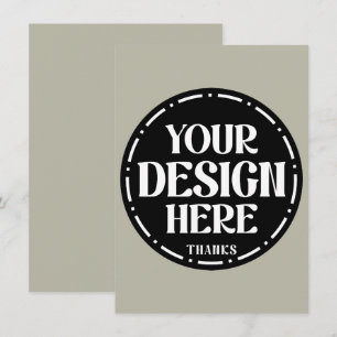 Custom Dad Appreciation gift Design Card
