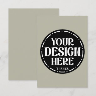 Custom Dad Appreciation gift Design Card