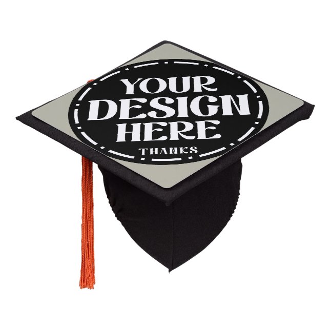 Custom Dad Appreciation gift Design Graduation Cap Topper (Angled)