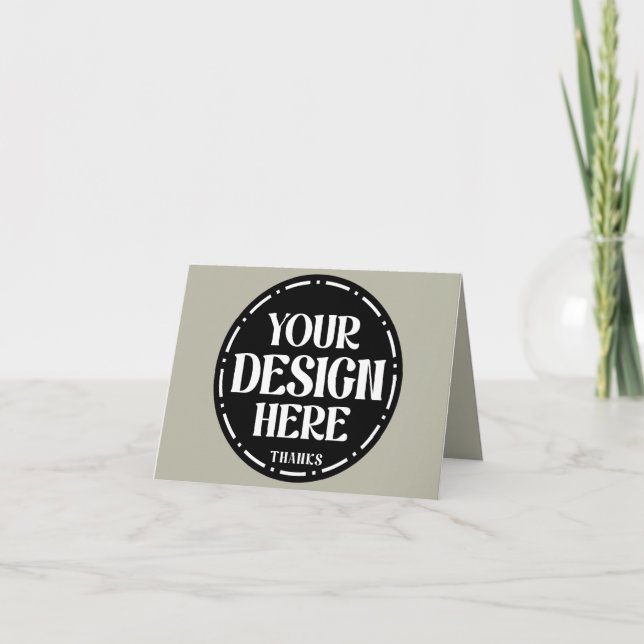 Custom Dad Appreciation gift Design Note Card (Front)