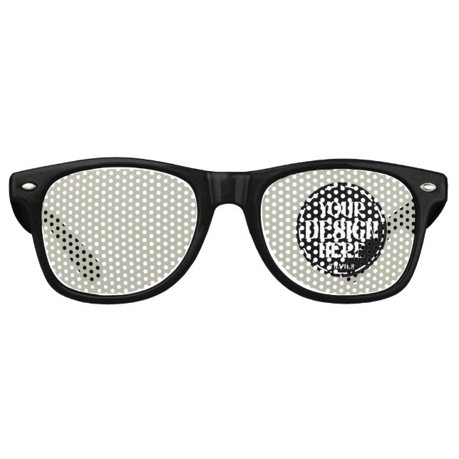 Custom Dad Appreciation gift Design Retro Sunglasses (Front)