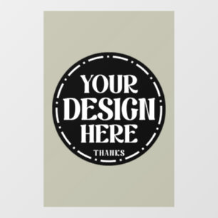 Custom Dad Appreciation gift Design Window Cling