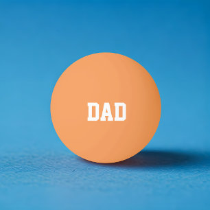 Custom Dad Ping Pong is Life Quote Funny Ping Pong Ball
