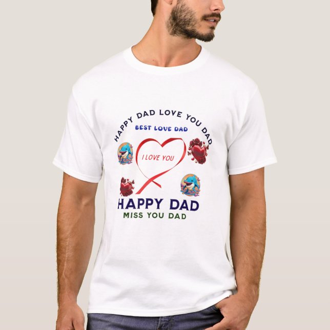 Custom Dad T-Shirt Design  Father’s Day Gift Idea (Front)