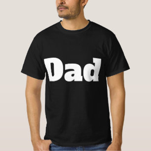 Custom Dad T-Shirt, Personalized Father's Day Gift T-Shirt