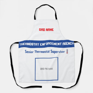 Custom Dad Thermostat BBQ Apron