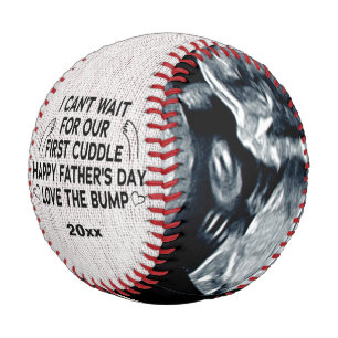 Custom Daddy I Can't wait for our first cuddle Bas Baseball