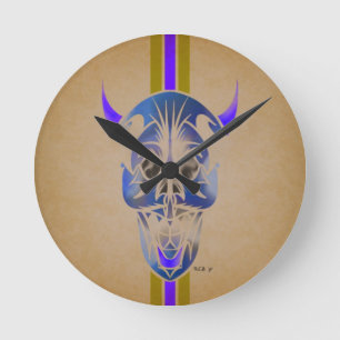 Custom Daddy O Designs Art Clock