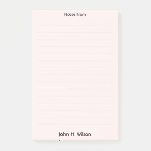 Custom Daily Planner Post-it Notes