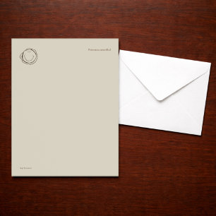 Custom Dark Academia Wax Seal– Vintage Library Letterhead