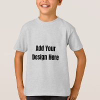 Custom Dark Gray Design Add Photo or Text