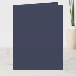 Custom Dark Gray Design Add Photo or Text  Thank You Card