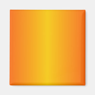 Custom Dark Orange Yellow Magnet