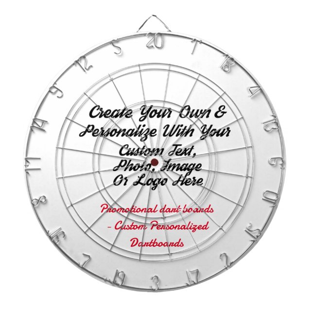 Custom Dart Board - Promotional Branded Dartboard (Front)