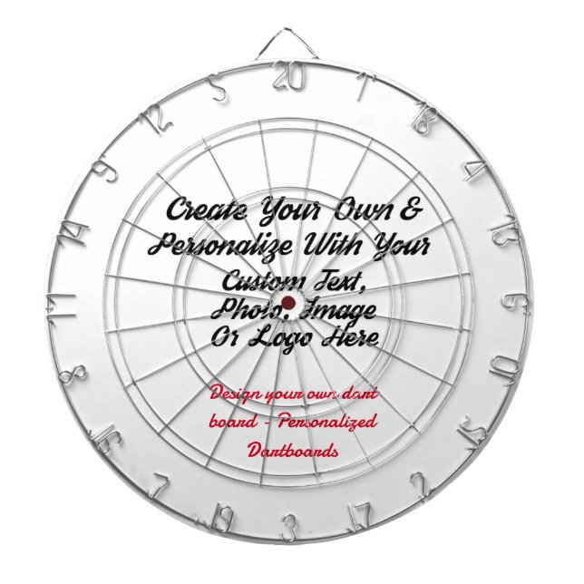 Custom Dart Boards, Personalized Photo Dart Boards (Front)