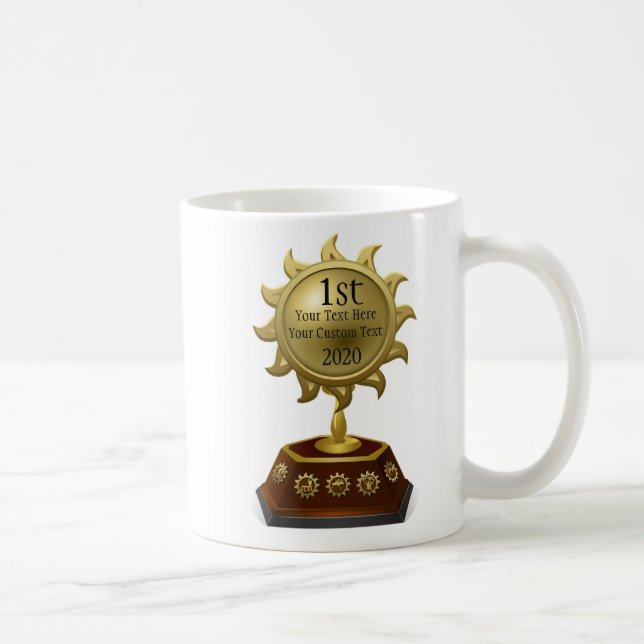 Custom Date Award Winner Personalized Name Mug (Right)
