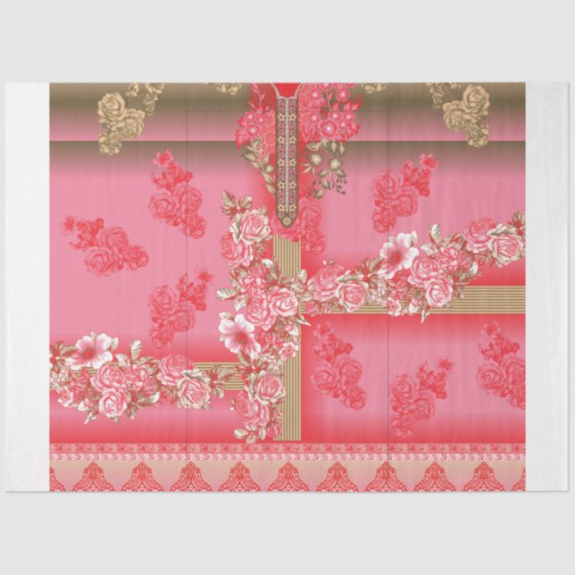 Custom Decorative Tissue Paper | Gift Wrap (Front)