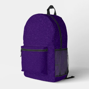 Custom Deep Purple Speckled Backpack - Bulk Orders