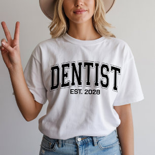 Custom Dentist Shirt, Dentist Graduation Gift T-Shirt