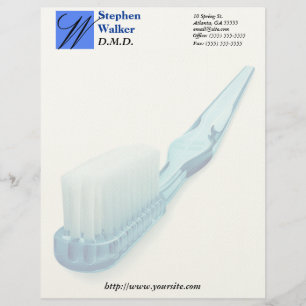 Custom Dentist Stationary Letterhead