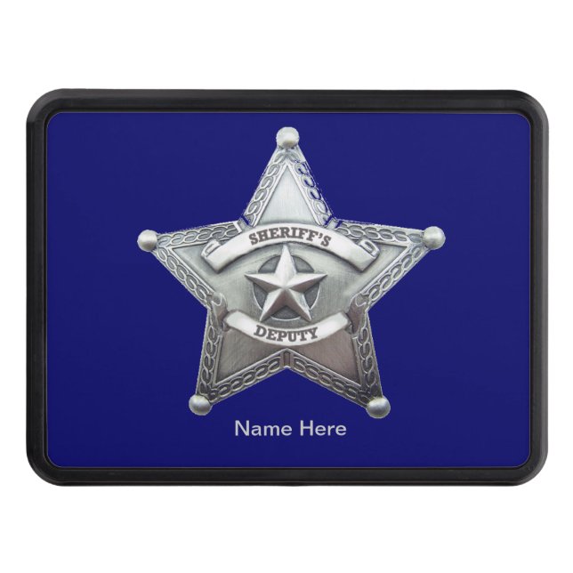 Custom Deputy Sheriff Trailer Hitch Cover (Front)