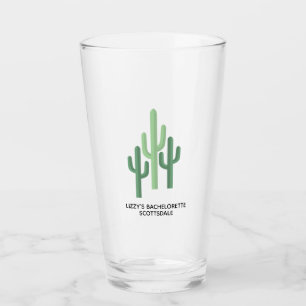 Custom Desert Cactus Scottsdale Glass