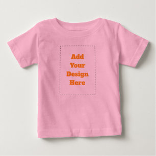 Custom Design Add Photo or Text  Baby T-Shirt
