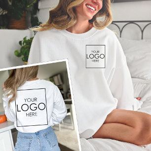 Custom Design Business Customize Your Company Logo Sweatshirt