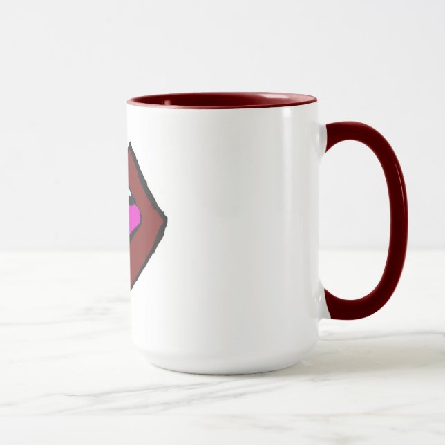 Custom design coffee mug (Right)