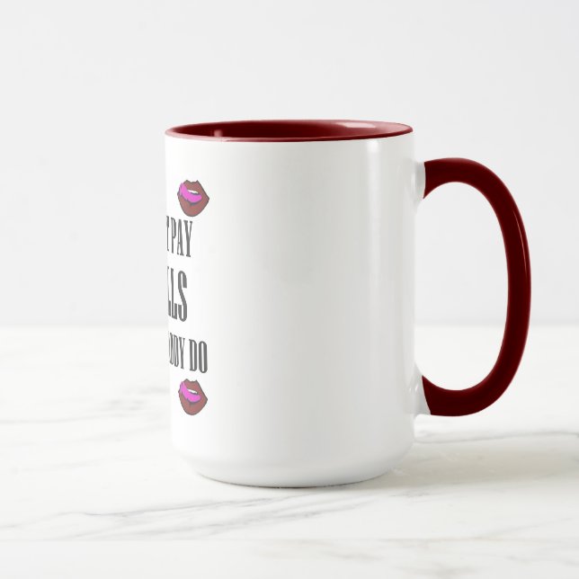 Custom design coffee mug (Right)