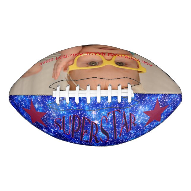 Custom Design Photo Football (Front)